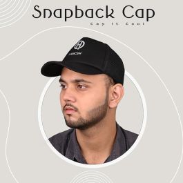 Hacer Mesh Net Cap | Adjustable, Black