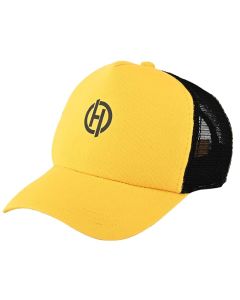 HACER Cap with Adjustable Strap Topi Men Women Baseball Head Caps Dry fit Unisex All Sports Snapback for Summer Winter Girls Boys Golf Gym Cricket Dance Hip Hop (Yellow, Free Size)