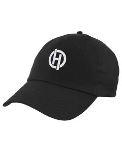 HACER Cap with Adjustable Strap Topi Men Women Baseball Head Caps Dry fit Unisex All Sports Snapback for Summer Winter Girls Boys Golf Gym Cricket Dance Hip Hop (Black, Free Size)