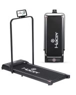 HACER HT01 Treadmill Walking Pad 2HP Electric Foldable Walking & Running Home Gym Workout Incline Machine Max Speed 9km/hr & User Weight 90kg