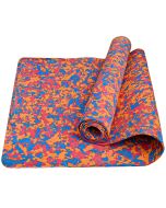 HACER Yoga Mat 4mm Thickness Unisex Non-Slip Anti-Tear EVA Printed Exercise Mats for Pilates Stretching Floor & Fitness Workouts- Multicolor